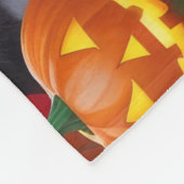 Couverture Polaire Chiens malamuts de l'Alaska Citrouille Halloween d (Coin)