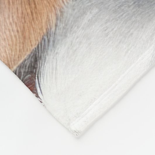 Couverture Polaire Chiens mûrs d'aquarelle dans les pulls (Coin)