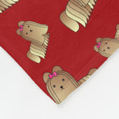 Couverture Polaire Chiens tzu shih de nom personnel (Coin)