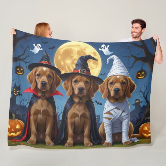 Couverture Polaire Chihuahua Chien Citrouille Halloween Funny (En situation)