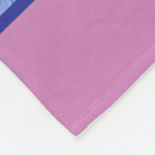 Couverture Polaire Chihuahua Puppy dans la prairie de fleurs Personna (Coin)