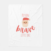 Couverture Polaire childhood cancer Custom Christmas Fleece Blanket (Devant)