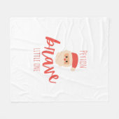 Couverture Polaire childhood cancer Custom Christmas Fleece Blanket (Devant (Horizontal))