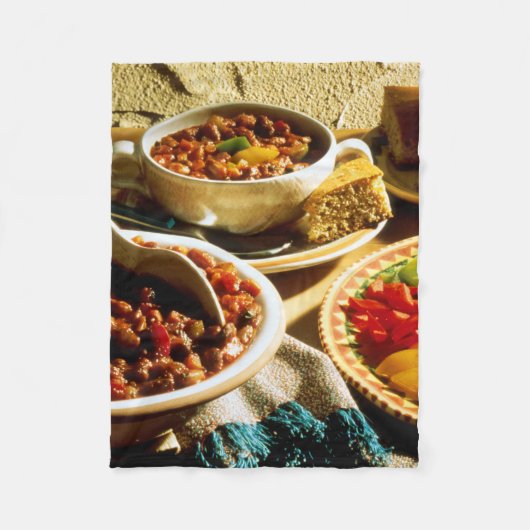 Couverture Polaire Chili avec pain de cornouille (Devant)