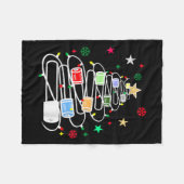 Couverture Polaire Chimie Laboratoire Scientifique Phlebotomiste Tes (Devant (Horizontal))