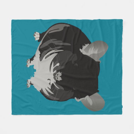 Couverture Polaire Chinchilla (Devant (Horizontal))