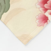 Couverture Polaire chinoiserie vintage (Coin)