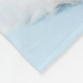 Couverture Polaire Chiot cavalier d'épagneul du Roi Charles (Coin)