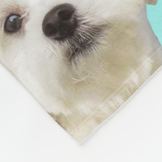 Couverture Polaire Chiot maltais (Coin)