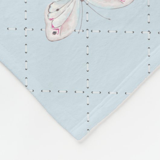 Couverture Polaire Chiot mignon nommé fait sur commande de chiwawa (Coin)