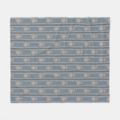 Couverture Polaire Chiot rayé (Devant (Horizontal))