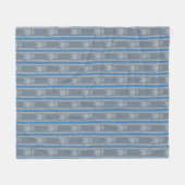 Couverture Polaire Chiot rayé (Devant (Horizontal))