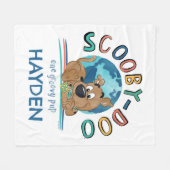 Couverture Polaire Chiot Scooby-Doo "One Super Pup" (Devant (Horizontal))