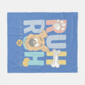 Couverture Polaire Chiot Scooby-Doo "Ruh Roh" (Devant (Horizontal))