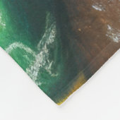 Couverture Polaire Chiots de Noël Dur Pastel (Coin)