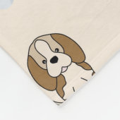 Couverture Polaire Chiots mignons (Coin)