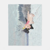 Couverture Polaire Chiots Scottie (Devant)