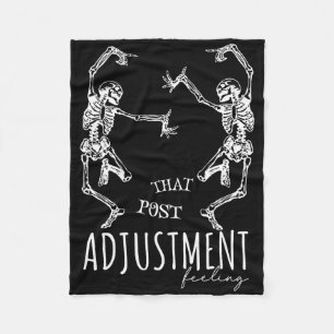 Couverture Polaire Chiropracteur Danser Skeletons Qui Post Ajustement