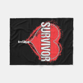 Couverture Polaire Chirurgie cardiaque ouverte Survivant Cardiac Nouv (Devant (Horizontal))