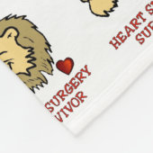 Couverture Polaire Chirurgie cardiaque Survivant Lion (Coin)
