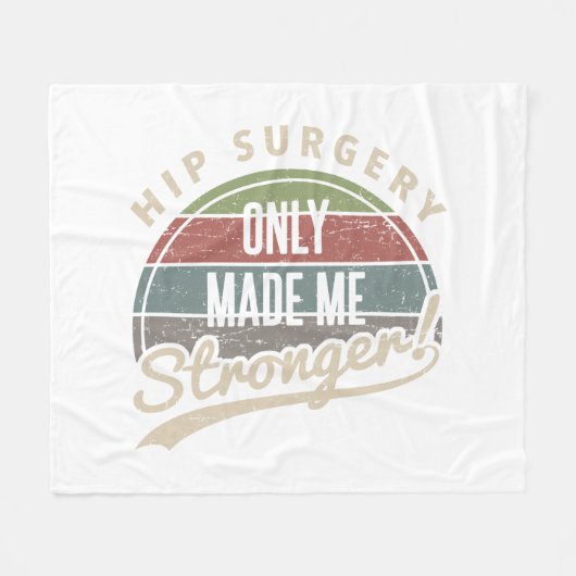 Couverture Polaire Chirurgie de hanche plus forte (Devant (Horizontal))