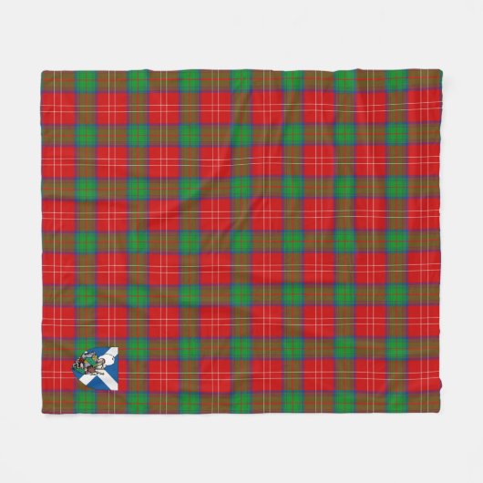 Couverture Polaire Chisholm Plaid (Devant (Horizontal))