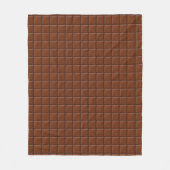 Couverture Polaire Chocolat du lait (Devant)
