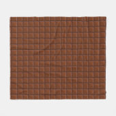 Couverture Polaire Chocolat du lait (Devant (Horizontal))
