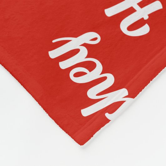 Couverture Polaire Chocolat Lab Père Noël Chien Nom Personnalisé Noël (Coin)