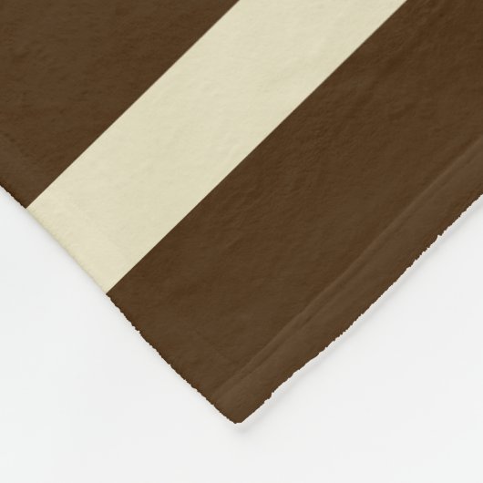 Couverture Polaire Chocolat Moose Café (Coin)