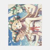 Couverture Polaire Choeur d'anime (Devant)