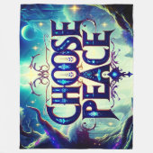 Couverture Polaire Choisir la paix (Devant)