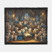 Couverture Polaire Chorale de souris de l'église (Devant (Horizontal))