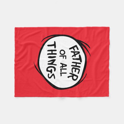 Couverture Polaire Chose Une Chose Deux - Père de toutes choses (Devant (Horizontal))