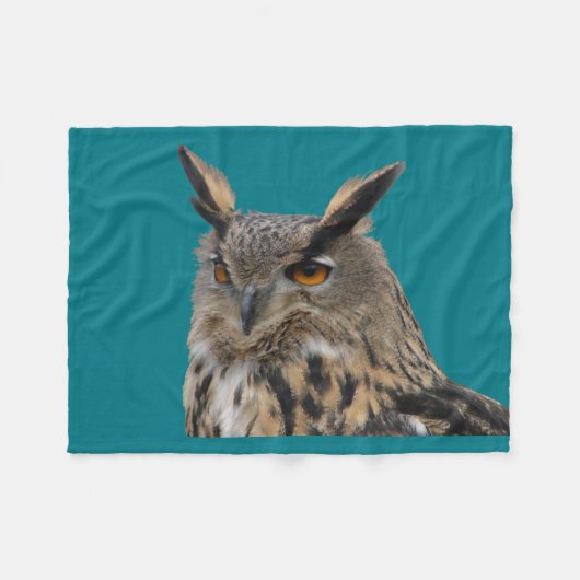 Couverture Polaire Chouette (Devant (Horizontal))