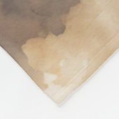 Couverture Polaire Chouette aquarelle (Coin)