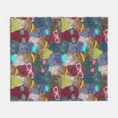 Couverture Polaire Chouette dans la couronne (Devant (Horizontal))