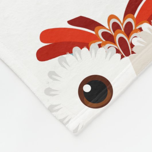 Couverture Polaire Chouette douce mignonne (Coin)