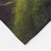 Couverture Polaire Chouette en forêt (Coin)