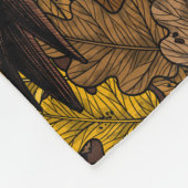 Couverture Polaire Chouettes d'automne (Coin)