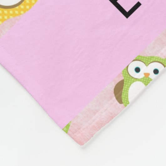 Couverture Polaire Chouettes mignonnes, Chouette Motif, Chouettes col (Coin)