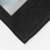 Couverture Polaire Chris Caffery Blue Art Fleece Blanche (Coin)
