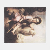 Couverture Polaire Christ le Bon Pasteur (Devant (Horizontal))
