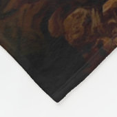 Couverture Polaire CHRIST sur la CROIX (Coin)