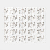 Couverture Polaire Christian Hymn ; Citation de grâce Extraordinaire (Devant (Horizontal))