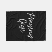 Couverture Polaire Christian Prayer Mother's Day Gift For Grandma Pra (Devant (Horizontal))