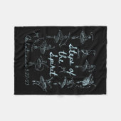 Couverture Polaire Christian Steps Of Srit Bible Verse Ballet Dancer (Devant (Horizontal))