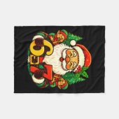 Couverture Polaire Christmas 67 Funny Xmas Santa Six Seven Meme Gen A (Devant (Horizontal))