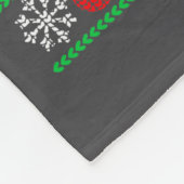 Couverture Polaire Christmas Awesome Like My Daughter Santa Hat Ugly  (Coin)