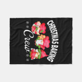 Couverture Polaire Christmas Baking Crew Bakers And Christmas Baking (Devant (Horizontal))